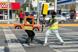 Alumnos de la Prepa Sur impulsa cruces seguros por la movilidad estudiantil