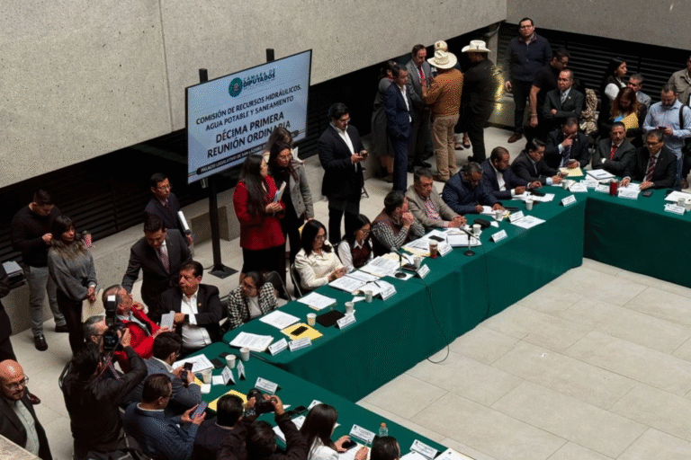 Cámara de Diputados avanza en Comisiones la nueva Ley de Aguas