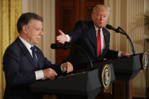 Donald Trump amenaza con que Colombia será "el siguiente"