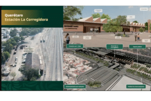 Gobierno federal muestra viabilidad de la Estación Corregidora del Tren México-Querétaro