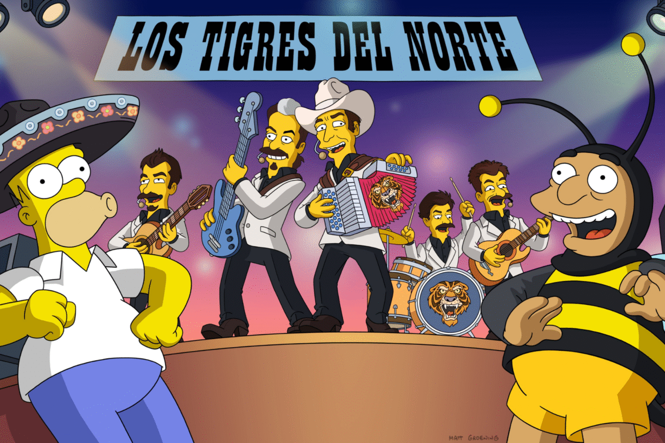 Los Tigres del Norte se suman a Los Simpson con corrido original para la serie