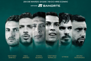 Oficial: México vs. Portugal se jugará en Marzo de 2026