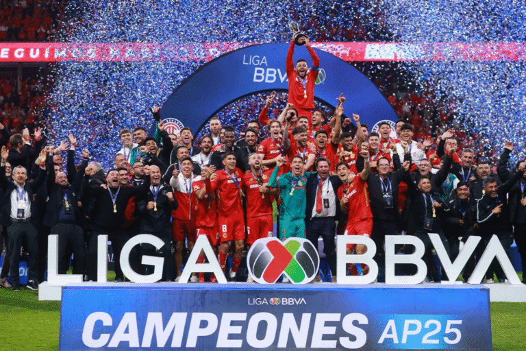 Toluca es campeón de la Liga MX en el Apertura 2025