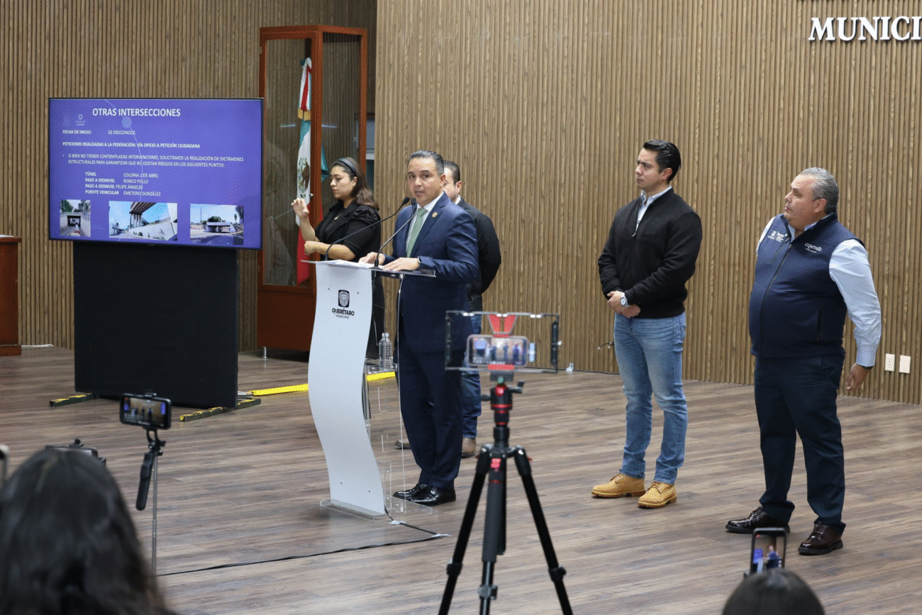 Eric Gudiño Torres advierte impacto en estudiantes por obras del Tren México-Querétaro