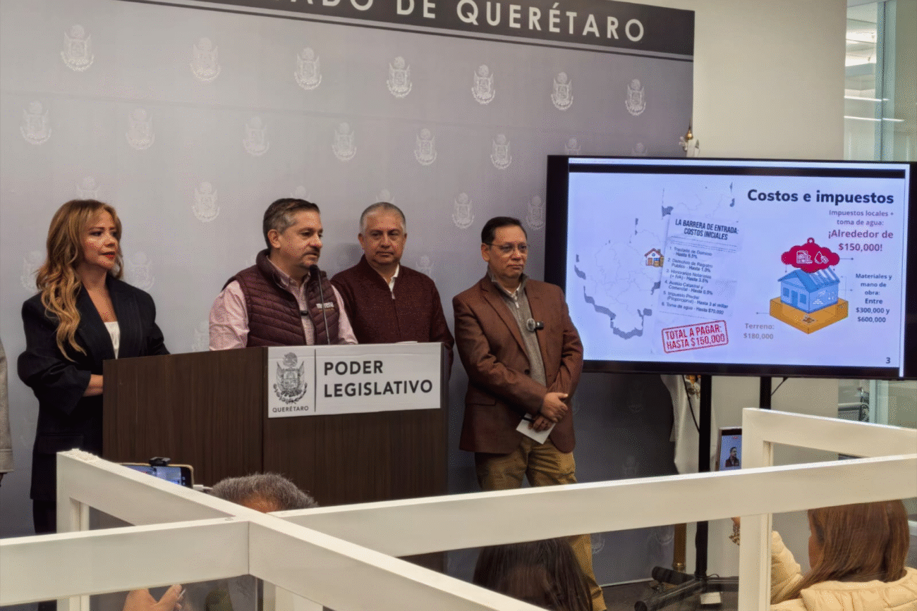 Impulsan Vivienda Popular en Querétaro con propuesta coordinada por Luis Humberto Fernández