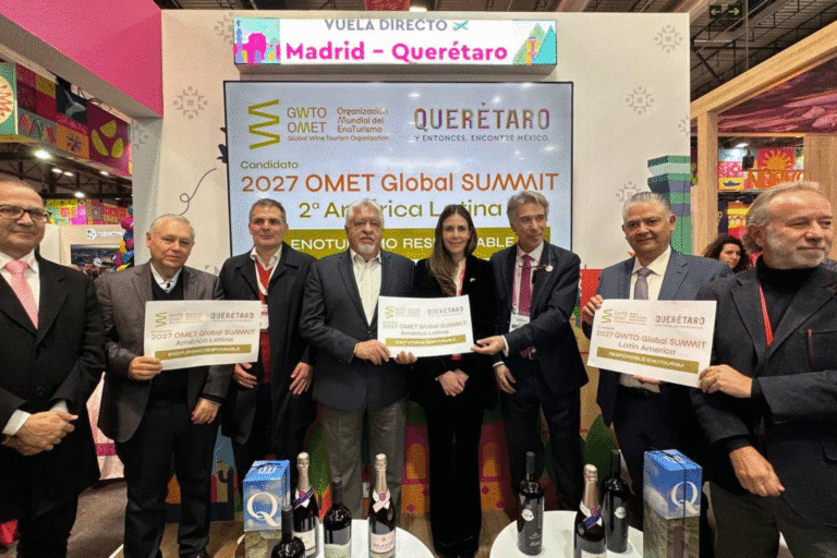 Querétaro será sede de la Cumbre Mundial de Enoturismo 2027