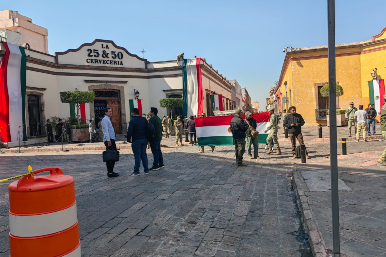Anuncian cierres viales en el Centro Histórico por evento de la Constitución