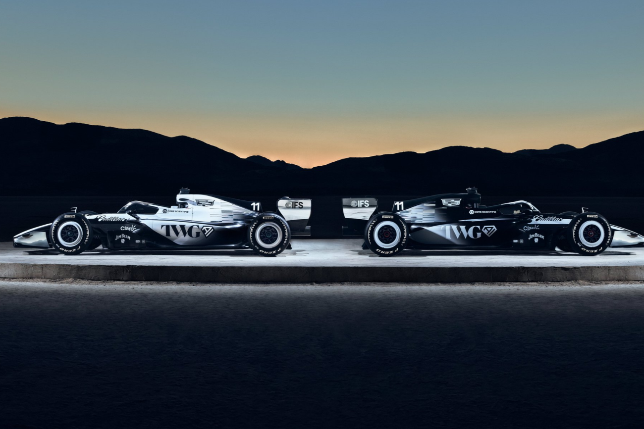 Cadillac presenta su monoplaza de F1 con una decoración inédita de dos caras