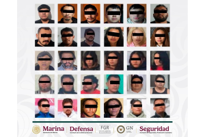 Cateos federales desarticulan célula criminal con 30 detenidos en Querétaro