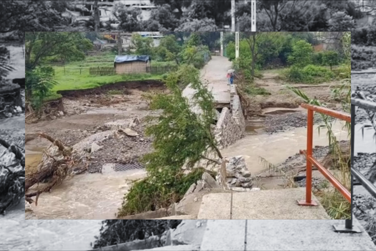 El Chilar, Tolimán sigue sin puente; habitantes temen quedar incomunicados por lluvias