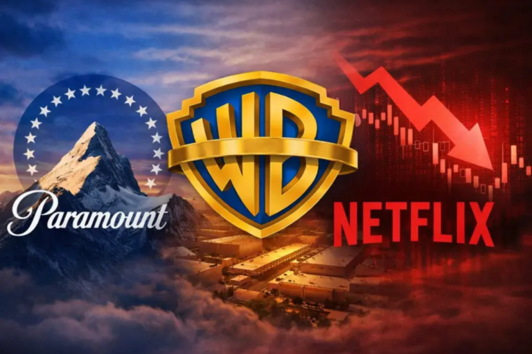 Netflix renuncia a Warner Bros. tras agresiva propuesta de compra por Paramount