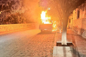 Querétaro registra quema de vehículos tras hechos vinculados a ‘El Mencho’