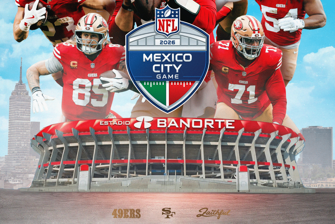 San Francisco 49ers serán locales en CDMX en partido oficial de la NFL 2026
