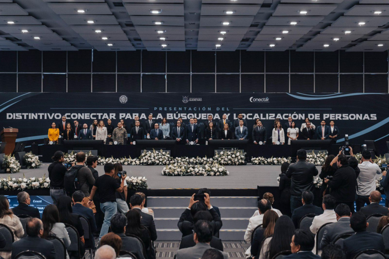 Fiscalía General del Estado de Querétaro se fortalece con firma de convenio Red CONECTAR