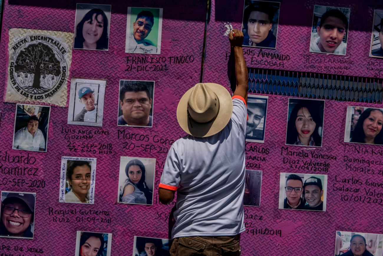 Gobierno federal reporta más de 130 mil desaparecidos en los últimos 20 años