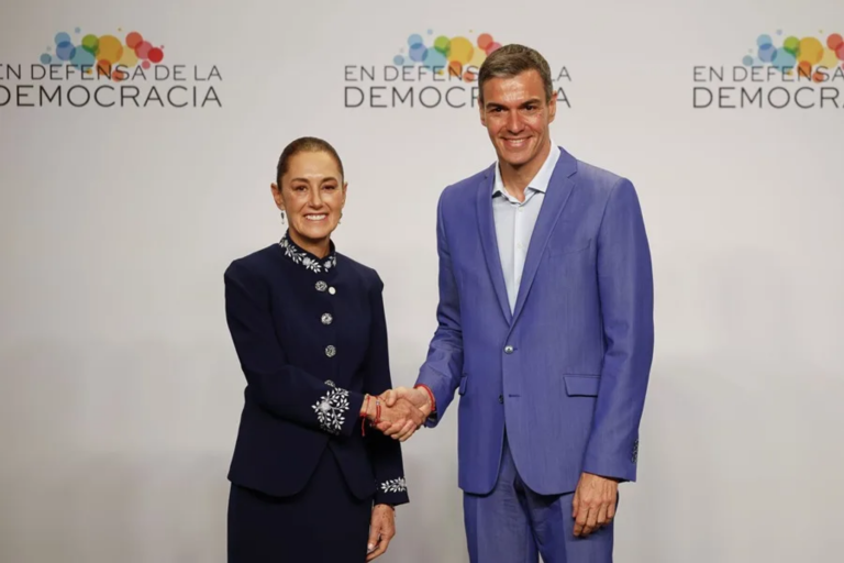 Claudia Sheinbaum destaca recibimiento en España y afirma que “le fue bien a México”