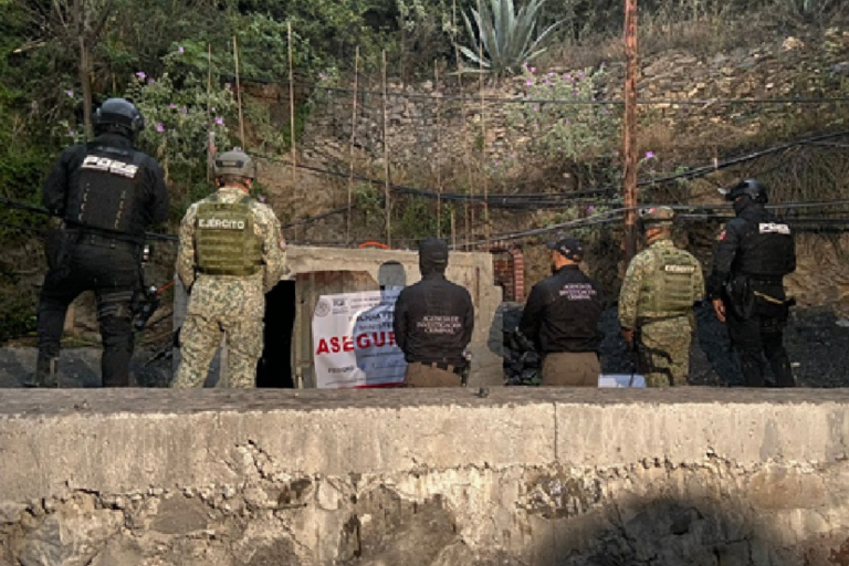 FGR asegura inmueble en Peñamiller por extracción ilegal de mercurio