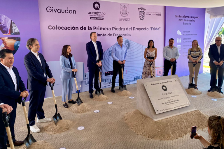 Givaudan fortalece su presencia en Querétaro con inversión millonaria
