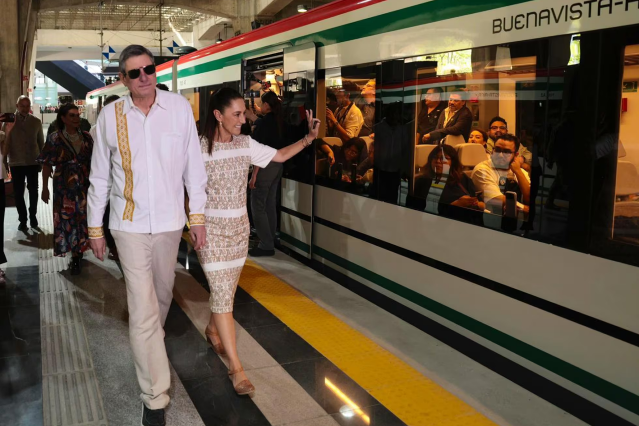 Inauguran tramo Buenavista-AIFA del Tren Felipe Ángeles tras retrasos