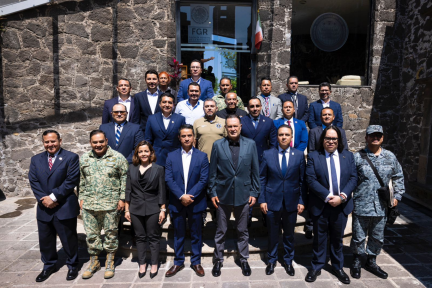 Kuri destaca coordinación en mesas de seguridad como eje para la paz en Querétaro