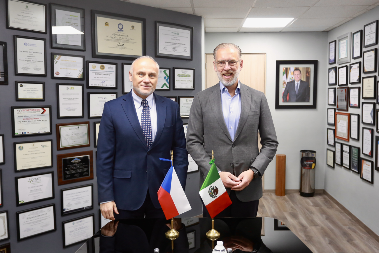 Querétaro refuerza cooperación para atraer inversión con República Checa