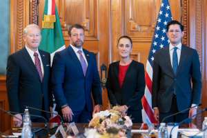 Sheinbaum aclara a Markwayne Mullin que operaciones conjuntas no están permitidas en México