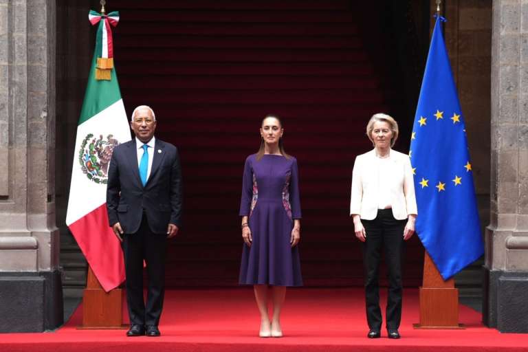 Unión Europea y México celebran cumbre bilateral para actualizar acuerdo comercial