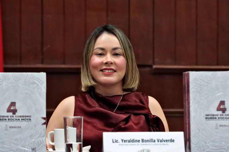 Yeraldine Bonilla asume gubernatura de Sinaloa