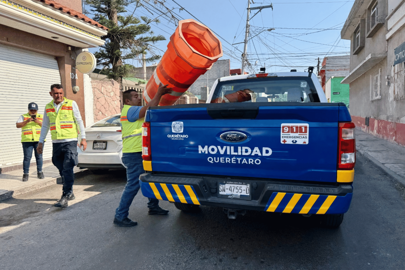 Municipio de Querétaro retira más de 2 mil objetos de la vía pública