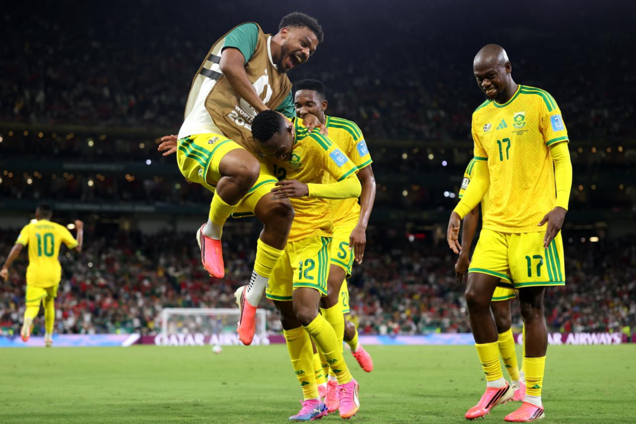 Sudáfrica derrota 1-0 a Corea del Sur y firma una clasificación histórica