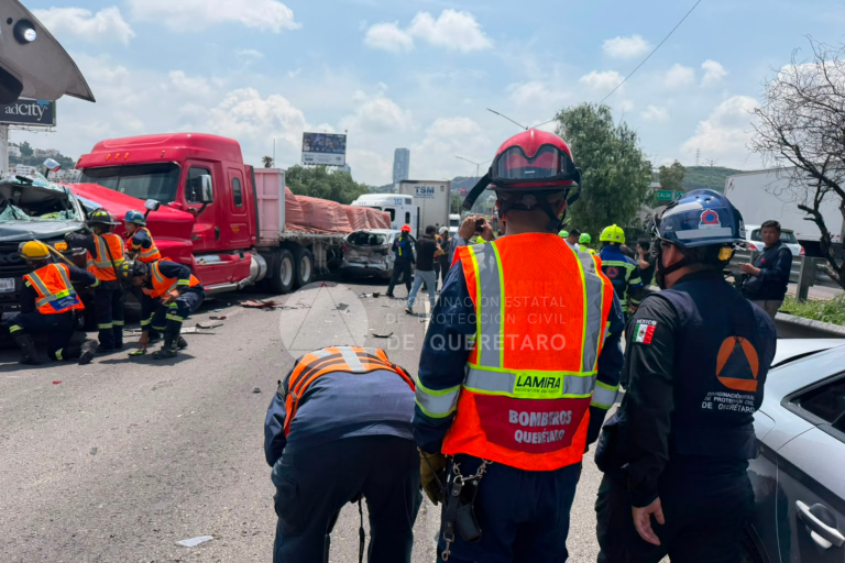 Carambolas en la carretera 57 dejaron siete muertos y 58 lesionados en 2025: CRUM