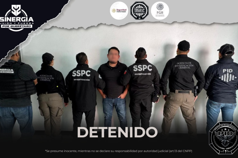 Fiscalía de Querétaro detiene en Ciudad de México a presunto implicado en secuestro en Colón