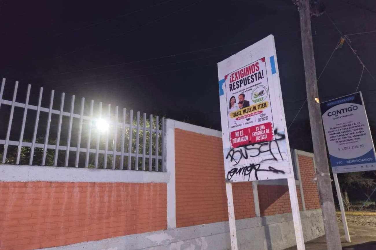 Maestros de la SITEM realizan protesta pacífica para exigir respuestas sobre presunto fraude