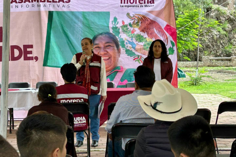 Morena se deslinda de las declaraciones de Astrid Ortega sobre Donald Trump
