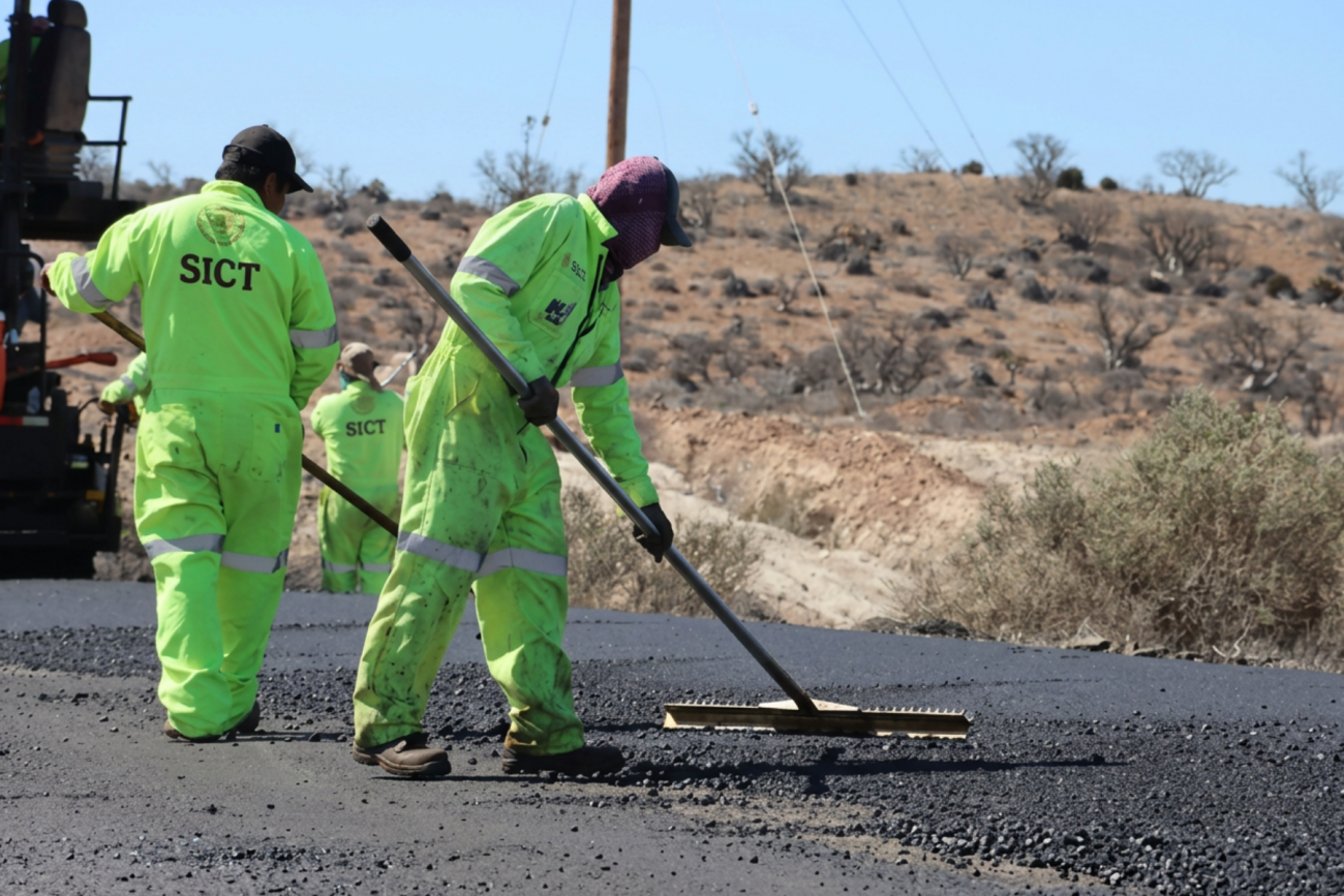 Repararán baches y socavones en la carretera 57 en un plazo de 15 días