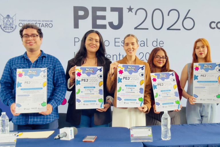 SEJUVE lanza convocatoria del Premio Estatal de la Juventud 2026 en Querétaro