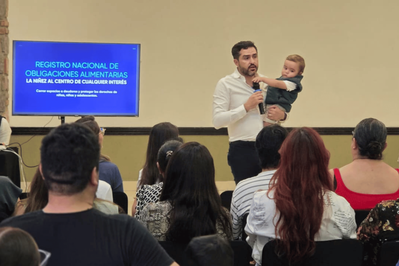 Agustín Dorantes impulsa acciones para fortalecer las obligaciones alimentarias