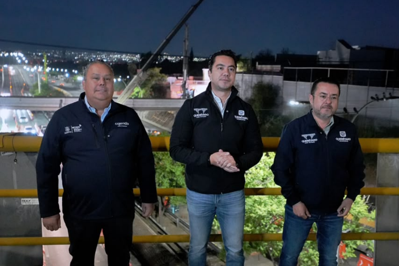 Bernardo Quintana tendrá contraflujo por obras del tren; cambia la circulación desde este sábado