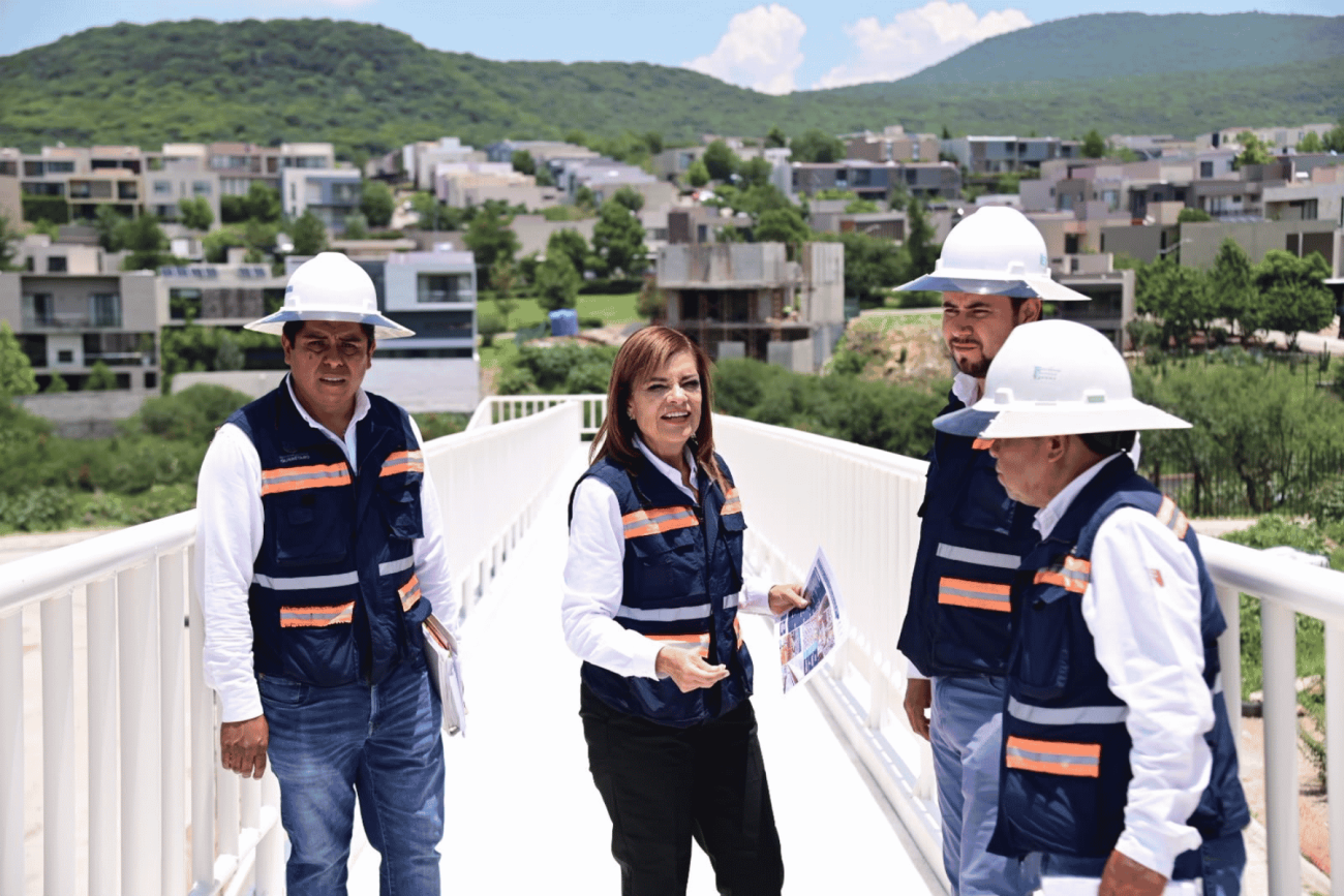Inicia construcción de puente peatonal en Juriquilla