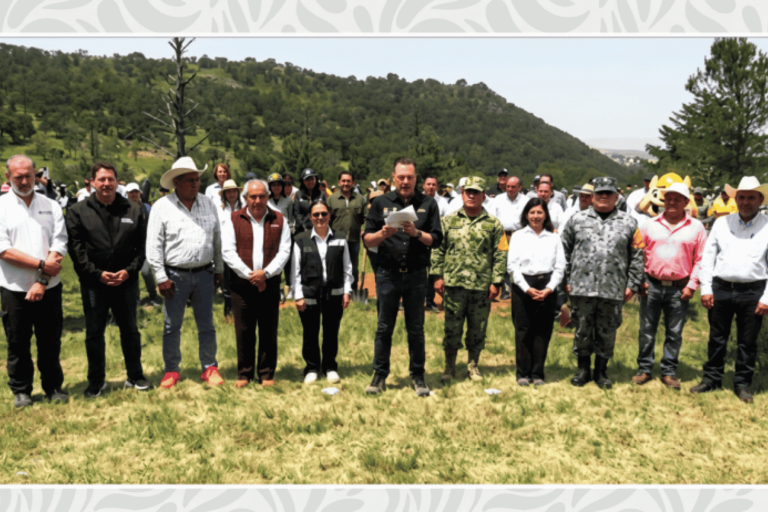 Mauricio Kuri González participa en la Jornada Nacional de Reforestación 2026