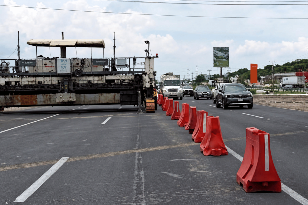Carretera 57 quedará abierta el 15 de octubre, asegura Samuel Mena Staldemann
