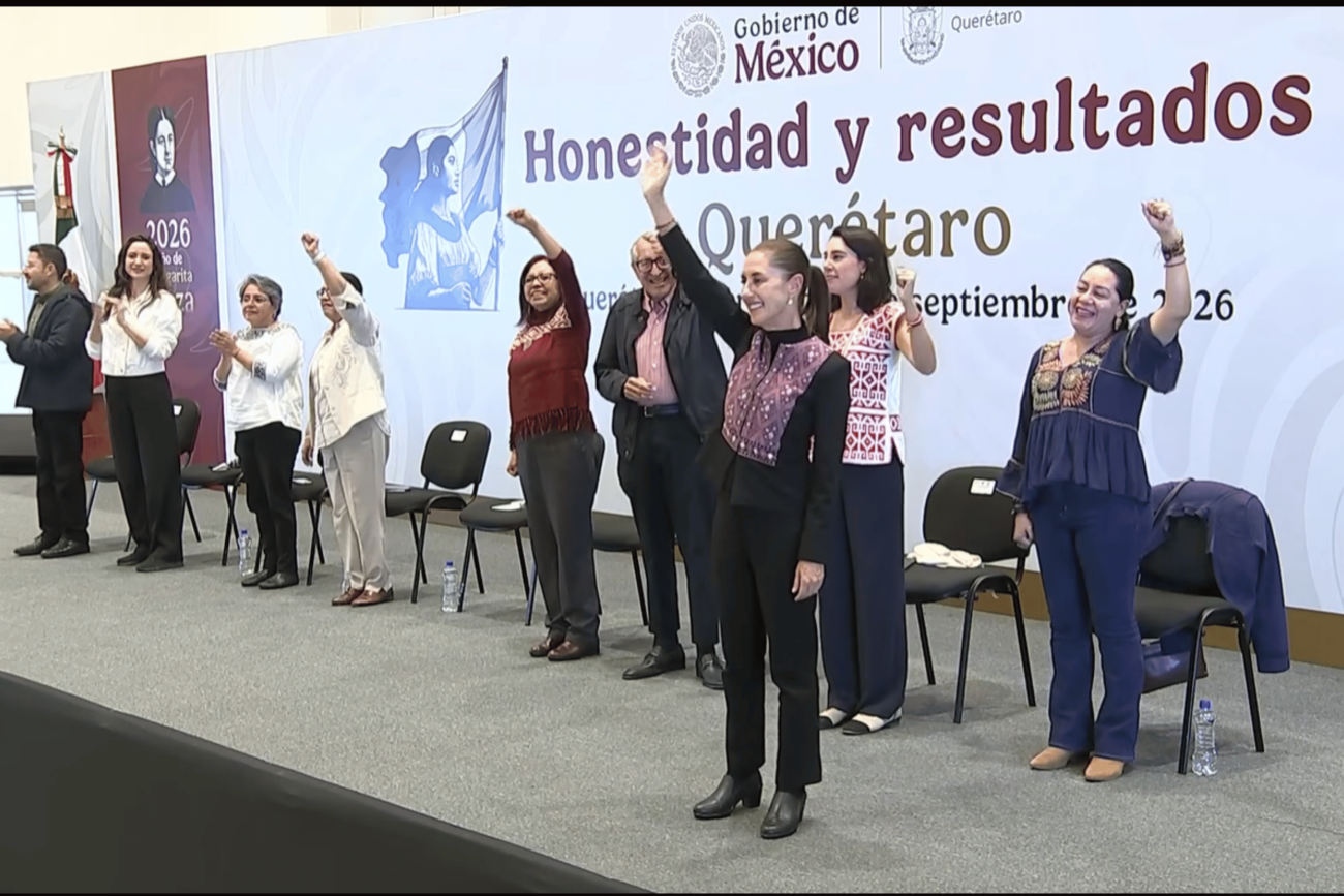 Claudia Sheinbaum reporta avances de infraestructura y bienestar en Querétaro en su segundo informe