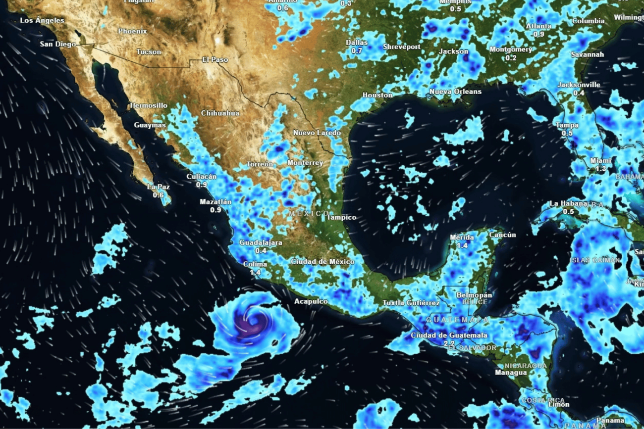 Lluvias aumentarán en Querétaro mientras México mantiene vigilancia por Polo