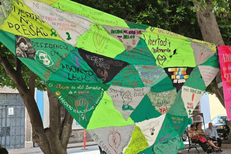Marcha por la despenalización del aborto registra saldo blanco en Querétaro