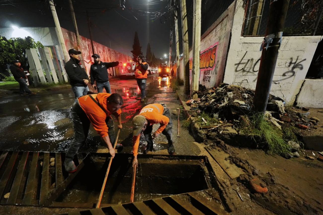 Municipio de Querétaro registra nueve días de lluvias con operación óptima de la infraestructura pluvial