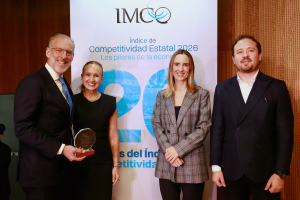 Querétaro ocupa segundo lugar en el Índice de Competitividad Estatal 2026