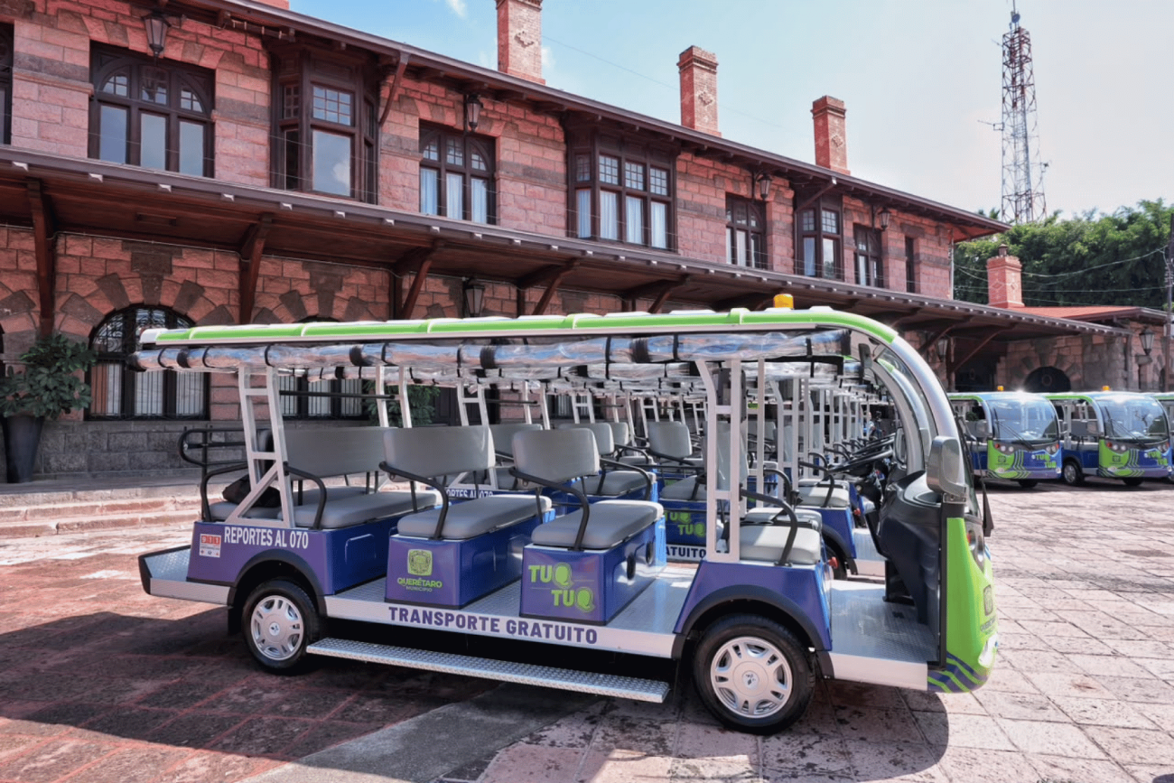 Transporte eléctrico gratuito registra 3 mil ascensos en el Centro Histórico