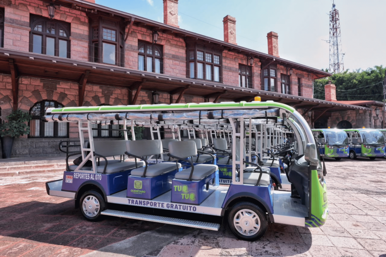 Transporte eléctrico gratuito registra 3 mil ascensos en el Centro Histórico