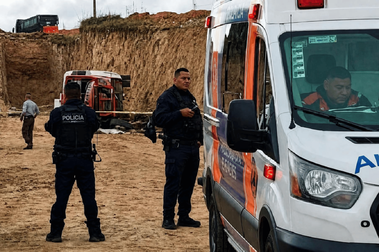 Accidente en obras del tren México-Querétaro deja víctimas mortales y más de 20 lesionados