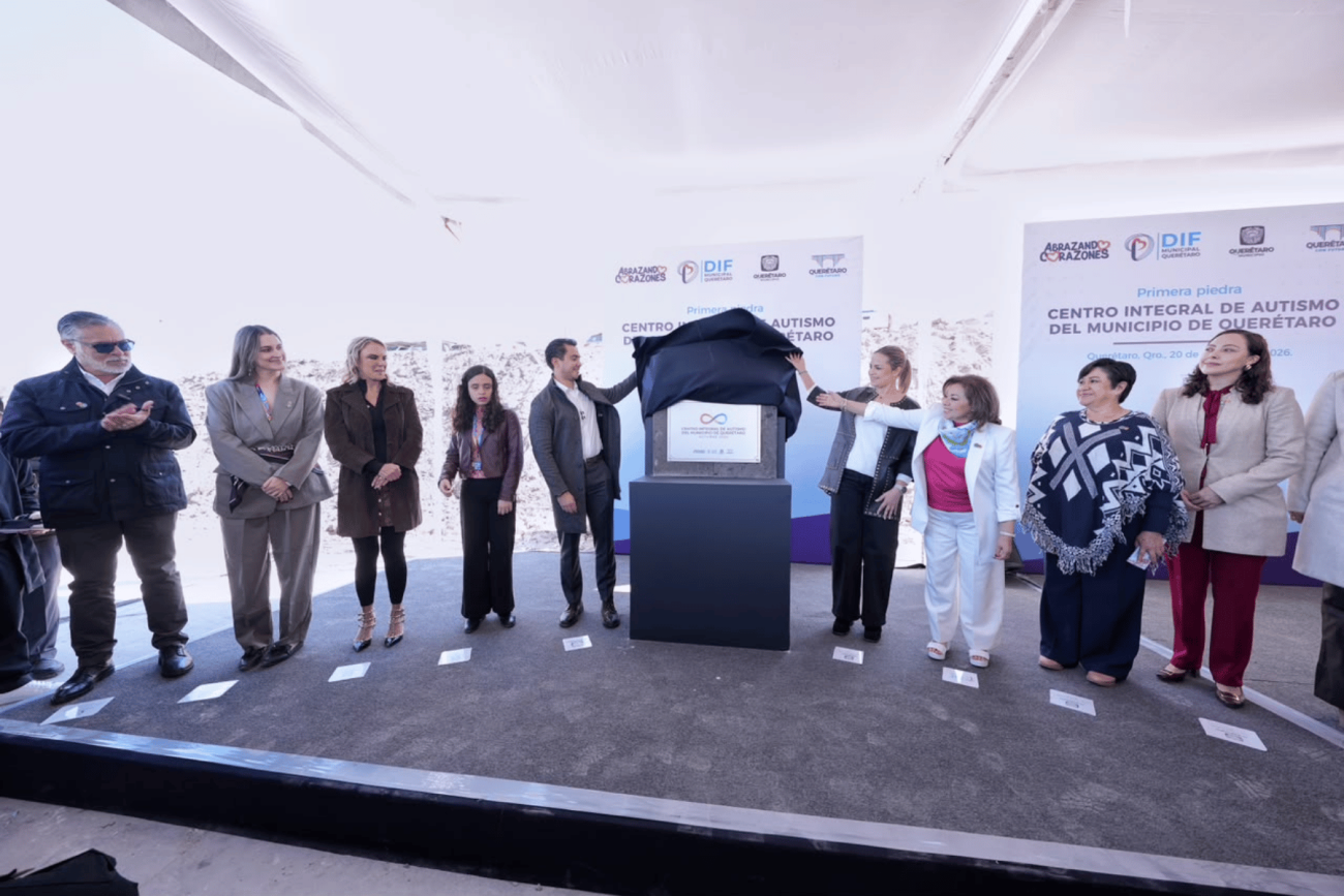 Centro de Autismo en el Municipio de Querétaro recibe inversión de 32.5 millones de pesos